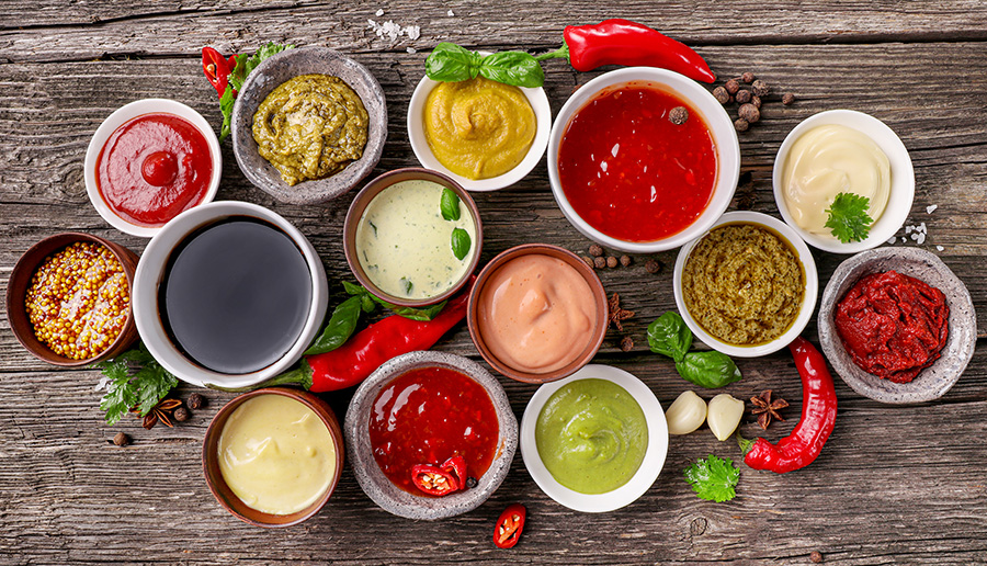 Condiments Sauces - Common Mistakes People Do While Tracking Food and Calories by Abhinav Malhotra